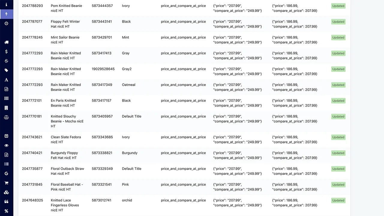 Hextom: Bulk Product Edit screenshot 5