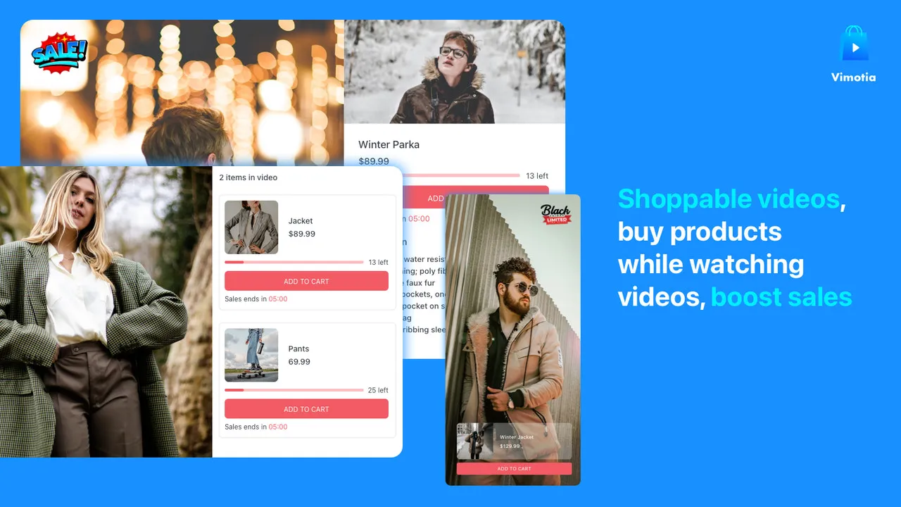 Vimotia Shoppable Videos & UGC screenshot 6
